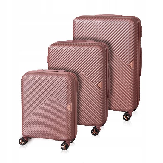 BETLEWSKI komplet walizek podróżnych turystyczny bagaż twarde mocne 3szt Betlewski