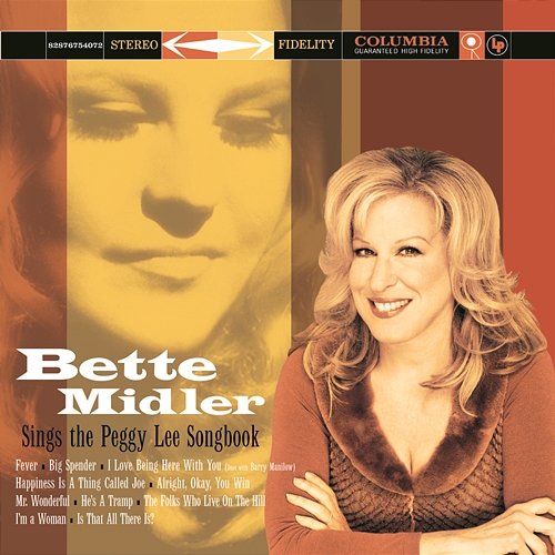 Bette Midler Sings The Peggy Lee Songbook Bette Midler