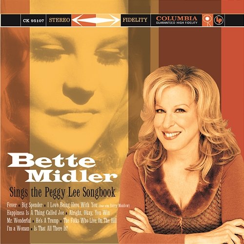 Bette Midler Sings The Peggy Lee Songbook Bette Midler