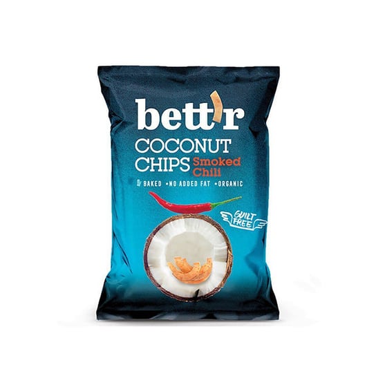 Bettr chipsy z kokosa z chilli BEZGL. 40g BIO Nature Bites