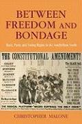 Between Freedom and Bondage: Race, Party, and Voting Rights in the Antebellum North Malone Christopher