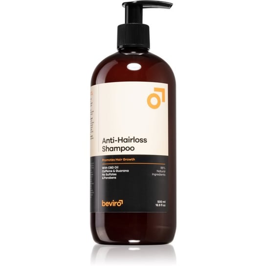 Beviro Anti-Hairloss Shampoo szampon przeciw wypadaniu włosów dla mężczyzn 500 ml Beviro