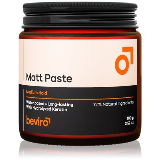 Beviro Matt Paste Medium Hold pasta do włosów Matt 100 ml Inna marka
