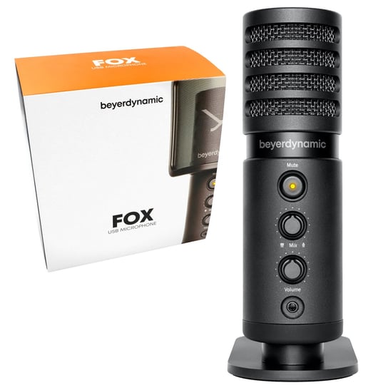 Beyerdynamic FOX - Studyjny mikrofon pojemnościowy USB Beyerdynamic