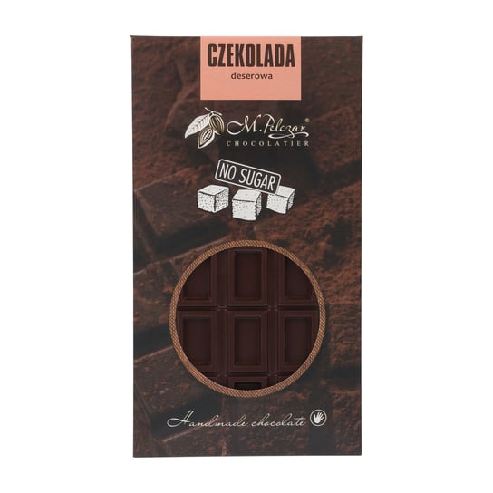 Bez cukru: czekolada deserowa bez dodatków M. Pelczar Chocolatier