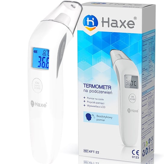 Bezdotykowy termometr na podczerwień HAXE KFT22 HAXE