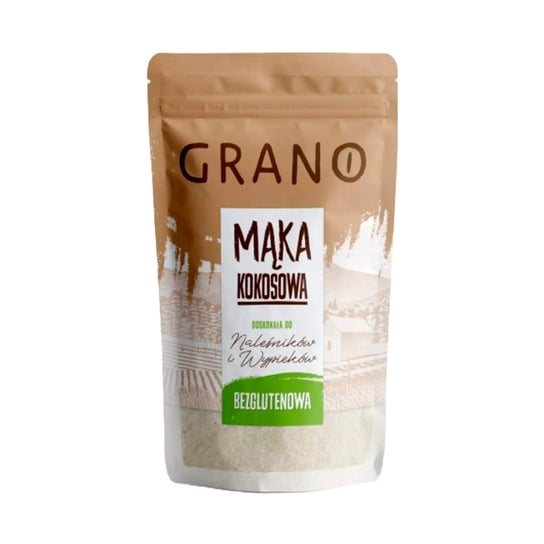 Bezglutenowa mąka kokosowa 500g Grano grano