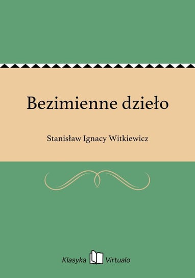 Bezimienne dzieło Witkiewicz Stanisław Ignacy
