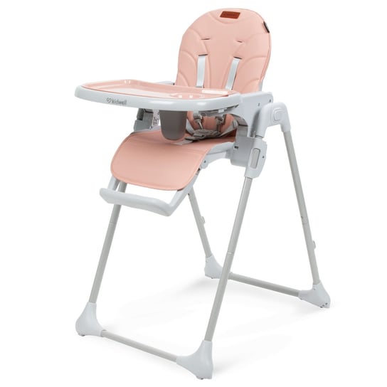 Bezpieczne krzesełko do karmienia BENO różowe Kidwell