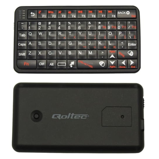 Bezprzewodowa klawiatura-mysz QOLTEC do Smart TV, tabletów, BOX Qoltec