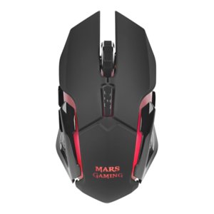 Bezprzewodowa mysz dla graczy MARS GAMING MMW RGB (czarna) mars gaming