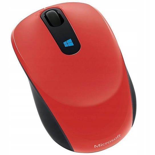 Bezprzewodowa mysz Microsoft Sculpt Czerwona Microsoft
