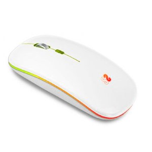 Bezprzewodowa mysz optyczna SUBBLIM i Bluetooth, dioda LED RGB do komputerów PC, laptopów, komputerów Mac, MacBooków, z 4 przyciskami Asus