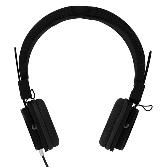 Bezprzewodowe Słuchawki Audio Y6338 Czarne — Zintegrowany Pilot Z Mikrofonem Na Przewodzie. Avizar