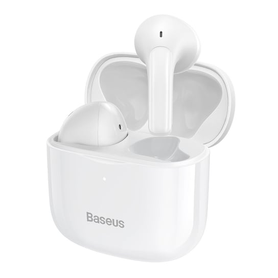 Bezprzewodowe Słuchawki Baseus Encok E3 Tws, Bluetooth 5.0 Ip64 Białe Baseus