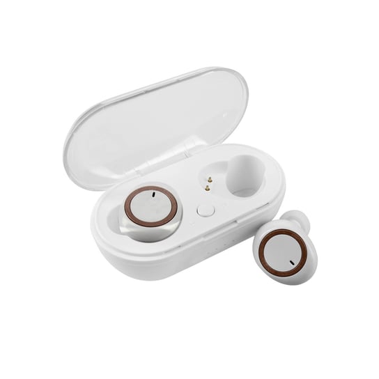 Bezprzewodowe Słuchawki Bluetooth I Etui Ładujące Przyciski Wielofunkcyjne 3H-Złote Avizar