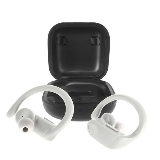 Bezprzewodowe Słuchawki Bluetooth Zestaw Głośnomówiący Sport Ear Contour Biały Avizar