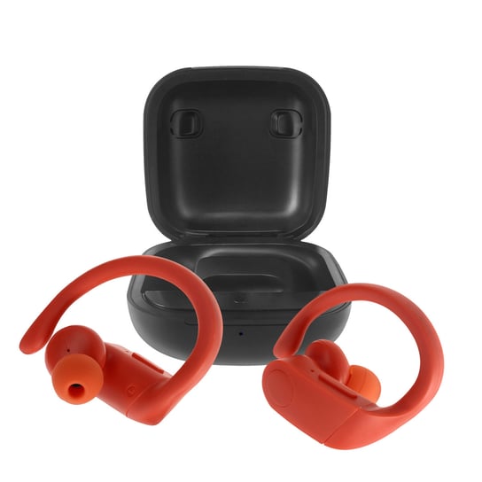 Bezprzewodowe Słuchawki Bluetooth Zestaw Głośnomówiący Sport Ear Contour Czerwony Avizar