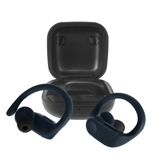 Bezprzewodowe Słuchawki Bluetooth Zestaw Głośnomówiący Sport Ear Contour Granatowy Avizar