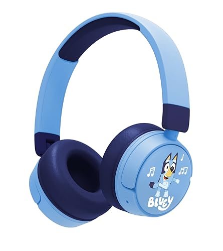 Bezprzewodowe słuchawki dla dzieci OTL Technologies BL1076 Bluey – niebieskie OTL Technologies