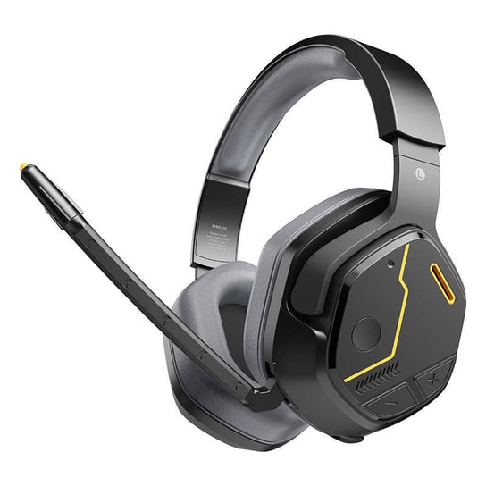 Bezprzewodowe słuchawki gamingowe Dareu EH755 Bluetooth 2.4 G (czarno-szare) Dareu