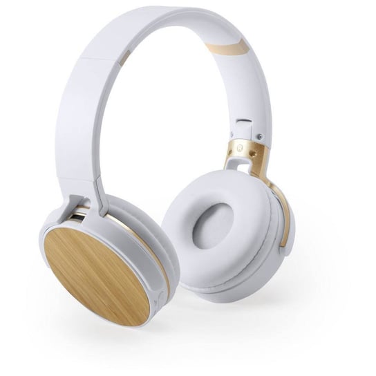 Bezprzewodowe słuchawki nauszne, bambusowe elementy Inna marka