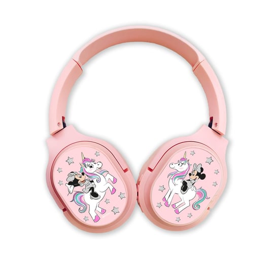 Bezprzewodowe słuchawki stereo z mikrofonem, Disney, Minnie 006, różowy Disney