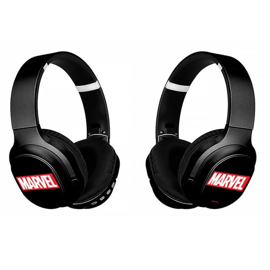 Bezprzewodowe słuchawki stereo z mikrofonem Marvel 001 Marvel Czarny Marvel