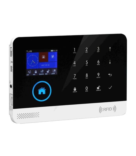 Bezprzewodowy Alarm Gsm + Wifi Hxa003 2G Z Aplikacją Tuya Smart - C5 + Syrena Bezprzewodowa Inna marka