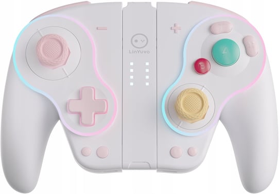 Bezprzewodowy kontroler pad do Nintendo Switch Joypad Bluetooth RGB USB-C Inny producent