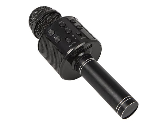 Bezprzewodowy mikrofon Bluetooth PRM402 BLOW czarny karaoke Blow