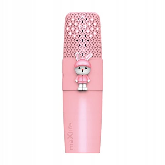 Bezprzewodowy mikrofon z głośnikiem Bluetooth Maxlife MXBM-500 różowy Maxlife