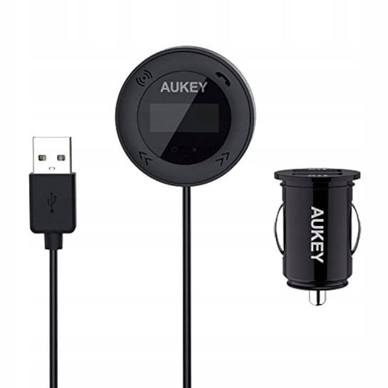 BEZPRZEWODOWY TRANSMITER BLUETOOTH SAMOCHODOWY AUKEY BT-F4 Aukey