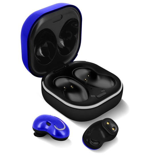 Bezprzewodowy Zestaw Słuchawkowy Bluetooth 5.1 Stereo Z Dźwiękiem Przestrzennym 6D 15 Godz. Żywotność Baterii Niebieski Avizar