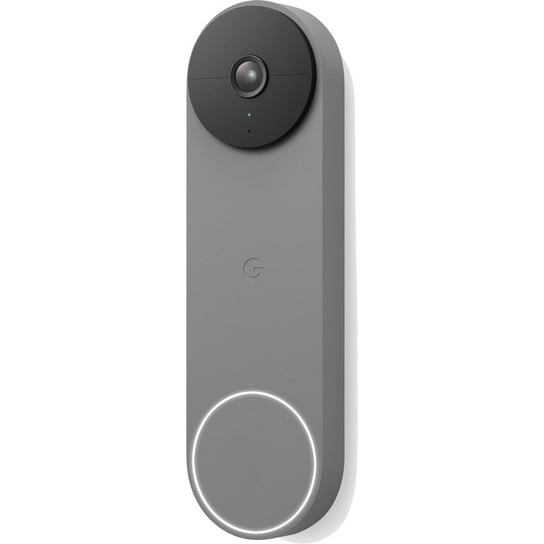 Bezprzwodowy Wideodomofon Wifi Wideodzwonek Do Drzwi Google Nest Doorbell Ash Google