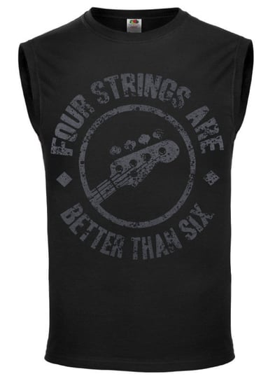 bezrękawnik FOUR STRINGS ARE BETTER THAN SIX-S Inny producent