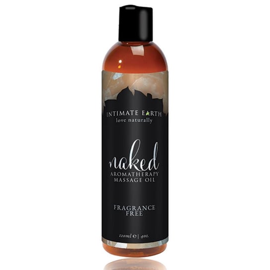 Bezzapachowy Olejek Do Masażu - Intimate Earth Massage Oil Naked Unscented 120 Ml Intimate Earth