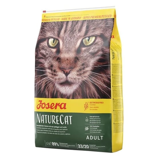 Bezzbożowa karma dla kotów JOSERA NatureCat, 10 kg Josera