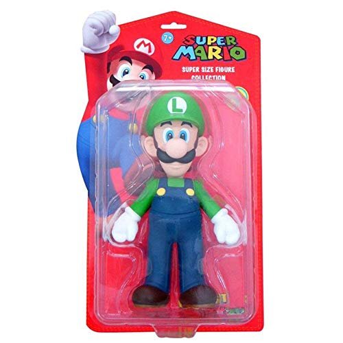 BG Games Mario Action Figurki - Figurki akcji i przedmioty kolekcjonerskie (Wielokolorowy, 3 rok (lata), 4 szt., 230 mm) Nintendo