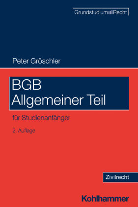BGB Allgemeiner Teil Kohlhammer