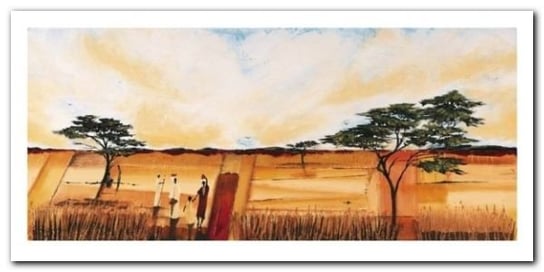 Bhundu Landscape I plakat obraz 100x50cm Wizard+Genius