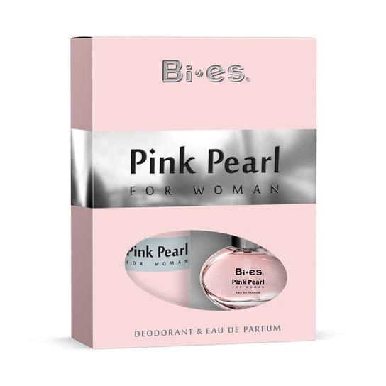 Bi-es, Pink Pearl, zestaw kosmetyków, 2 szt. Bi-es