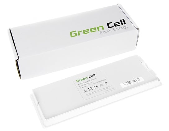 Biała Bateria Green Cell A1185 do Apple Macbook 13 A1181 (2006, 2007, 2008, 2009) Green Cell
