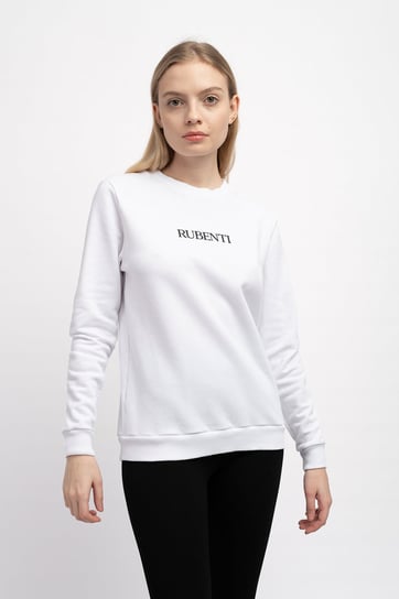 Biała bluza damska bez kaptura Rubenti One-L Inna marka