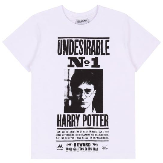 Biała koszulka chłopięca Harry Potter 134 cm sarcia.eu