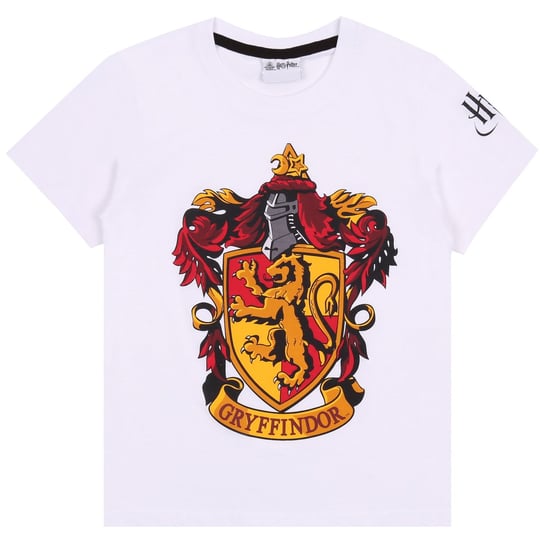 Biała Koszulka Z Krótkimi Rękawkami Gryffindor Harry Potter 11 Lat 146 Cm sarcia.eu