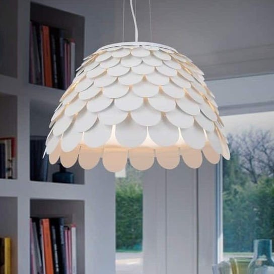 Biała lampa wisząca MIDI S Orlicki do sypialni Orlicki Design