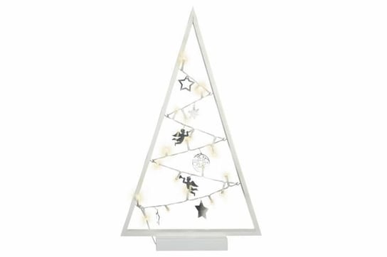 Biała świetlna świąteczna dekoracja - 20 LED, ciepła biel Nexos