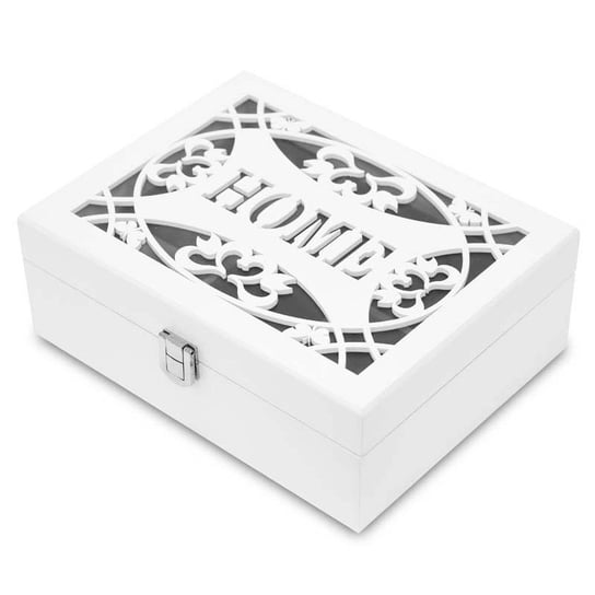 Biała szkatułka na biżuterię HOME Duwen