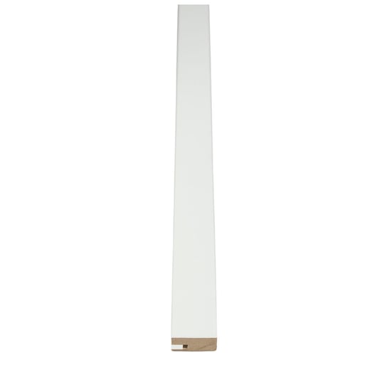 Białe Eleganckie Listwy Wykończeniowe z mdf standard do Paneli Ściennych - Perfekcyjne Dopasowanie i Styl w jednym 275x1,2x2,7 cm / wood-decor Inna marka